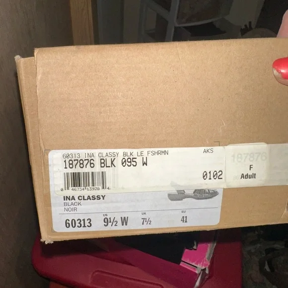 Jessica Simpson Black and Brown Platform Heels - Picture 4 of 4